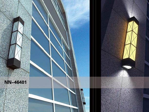 麻豆视频下载照明户外LED仿云石墙壁灯效果图