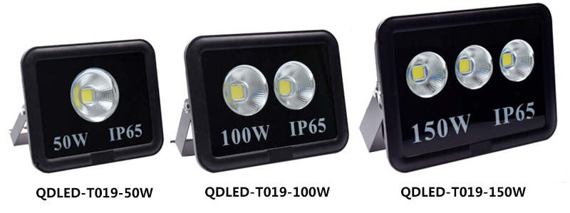麻豆视频下载照明QDLED-T019聚光型建筑塔吊照明大功率LED投光灯50W-150W