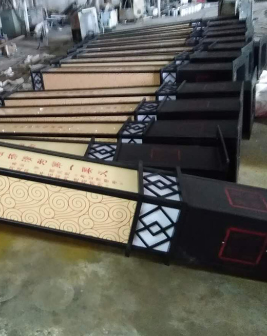 定制生产方柱内透光广场麻豆最新网址实拍图片