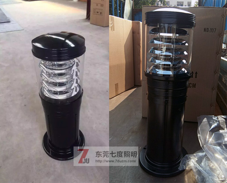 东莞麻豆视频下载照明(QDCPD-YZ00)160cm户外圆柱庭院草坪灯实物图片