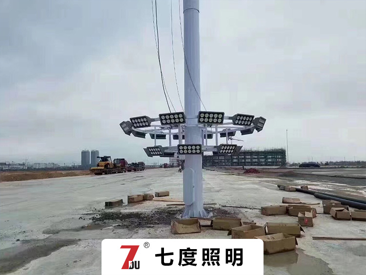 双层圆盘升降式30米22头500WLED麻豆视频传媒下载安装现场
